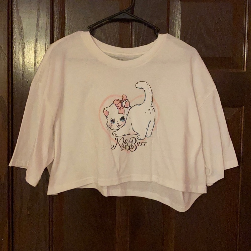 By Samii Ryan Kiss My Butt Crop Top